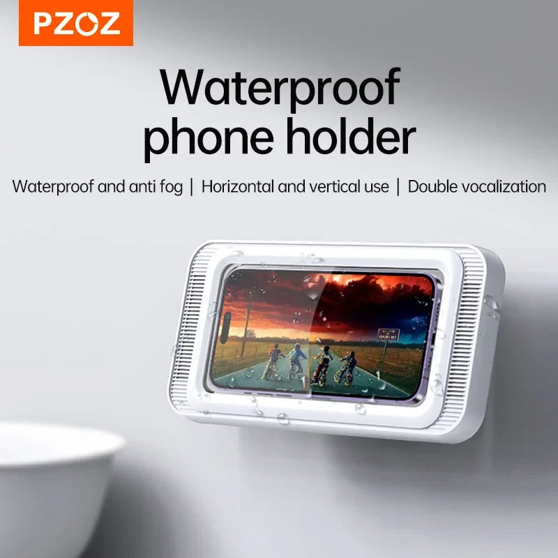 PZOZ Rotating Shower Phone Holder