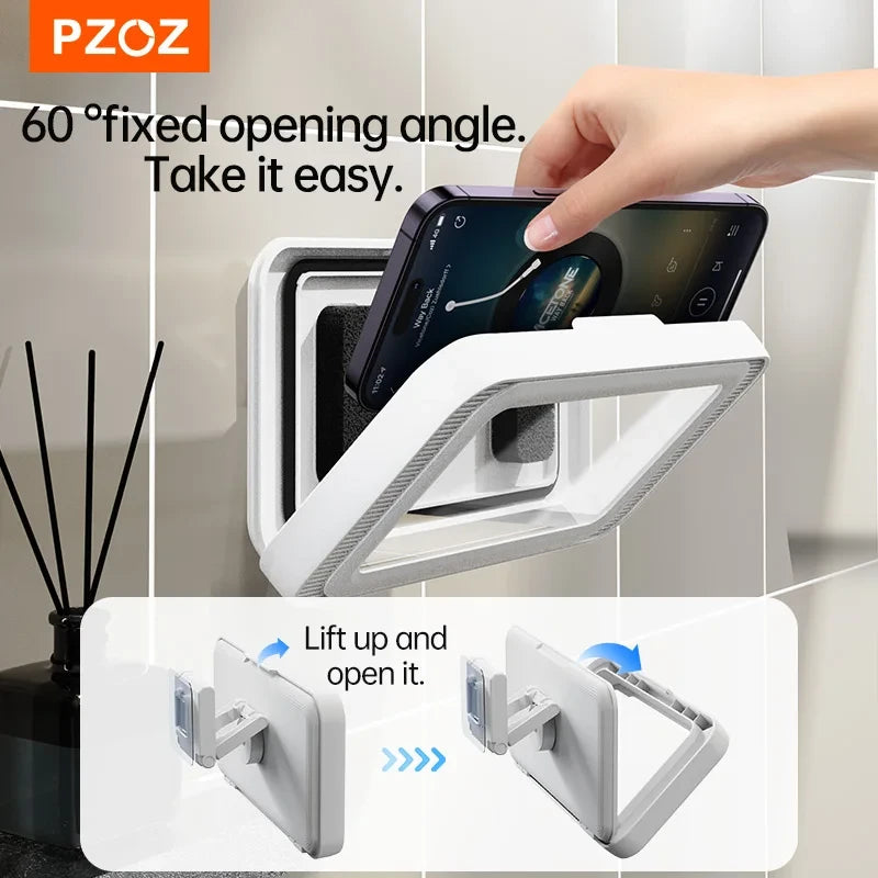 PZOZ Rotating Shower Phone Holder