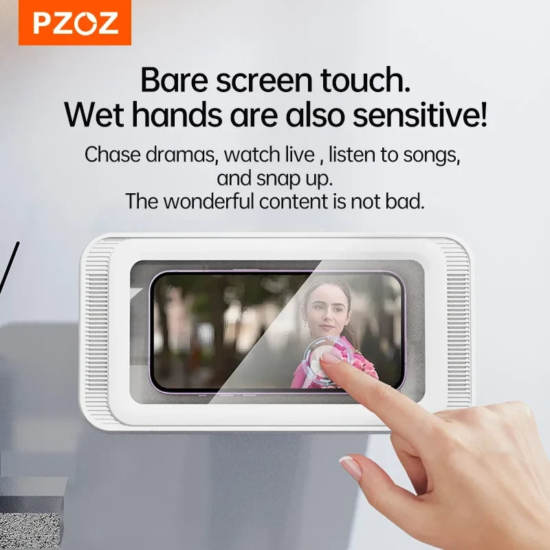 PZOZ Rotating Shower Phone Holder